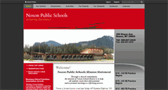 Desktop Screenshot of noxonschools.com